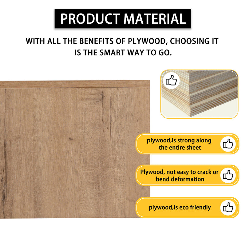 Modern Minimalist Bathroom Cabinet With Soft Close Drawers And Floating Mounting Design