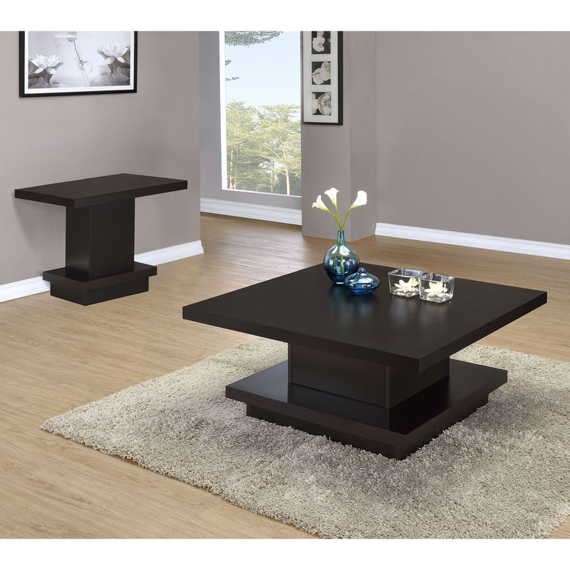 Square Coffee And End Table Set