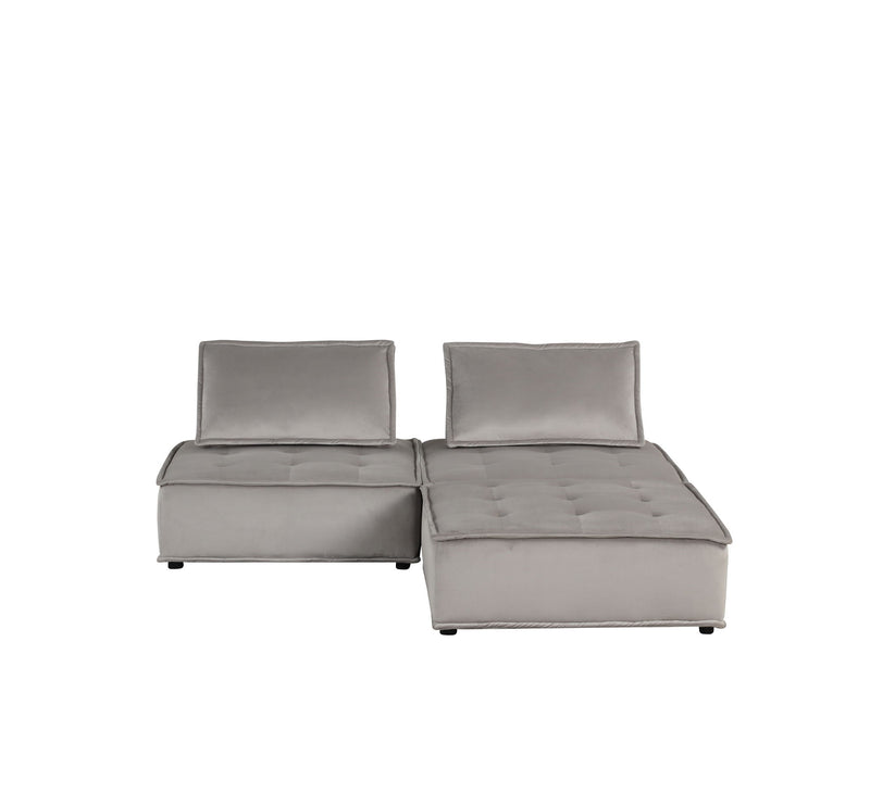 Anna - Stylish Sectional Sofa Ottoman