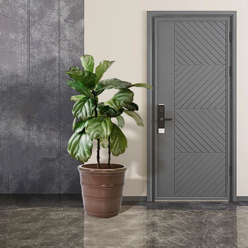 3 Pieces Flowerpot, Planter For Patio, Garden Or Windowsills