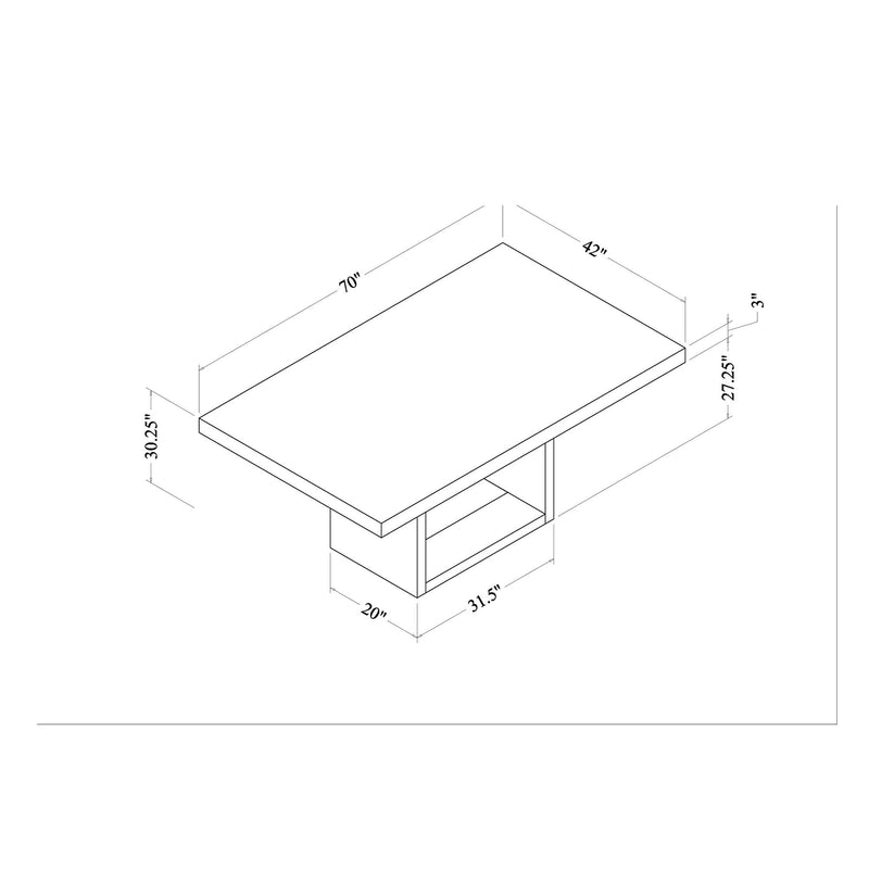 Sheena - 5 Piece Dining Table Set With Base And Chairs - Black