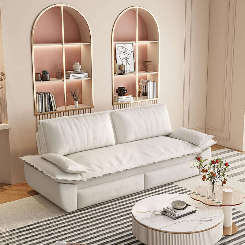 Queen Pull Out Sofa Bed, 3 In 1 Convertible Sleeper Sofa