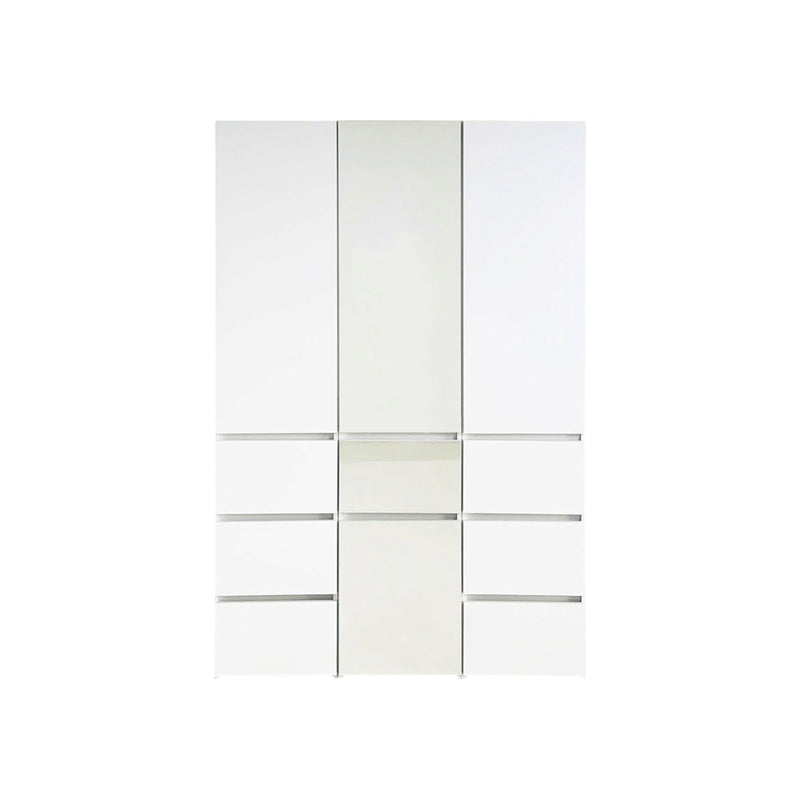 Elise - Modular Closet System & Mirror - White