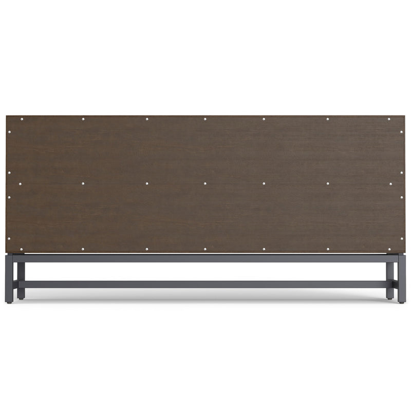 Banting - Low Wide Bookcase - Walnut Brown