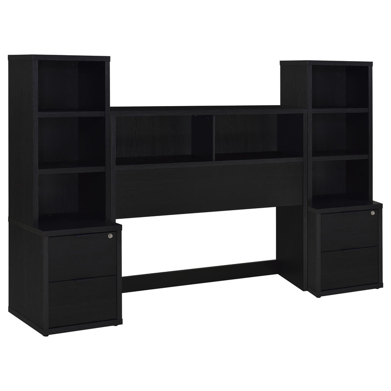 Geary - 3 Piece Bedroom Set With Bookcase Headboard