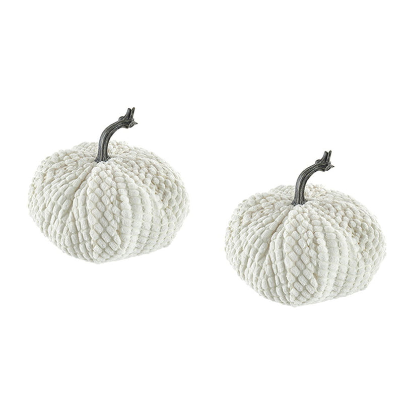 Chenille Weighted Pumpkin Ornament Decor For Holiday Harvest Festival Fall Festival & Thanksgiving