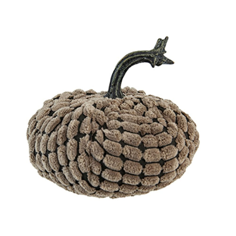 Chenille Weighted Pumpkin Ornament Decor For Holiday Harvest Festival Fall Festival & Thanksgiving