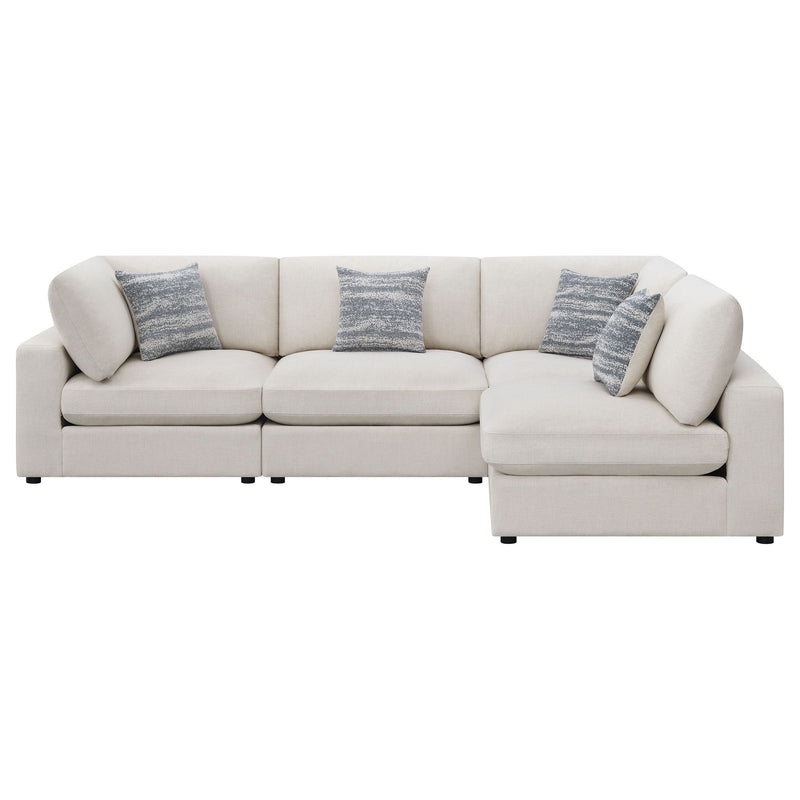 Rhette - Upholstered Sectional With Reversible Cushions