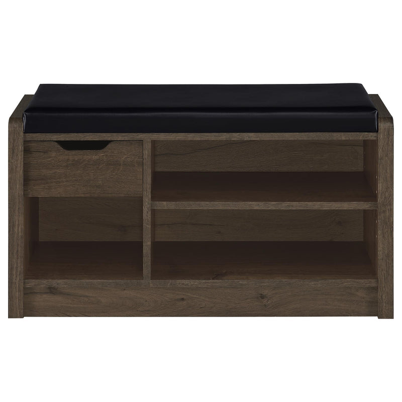 Astor - Open Shelf Storage Bench