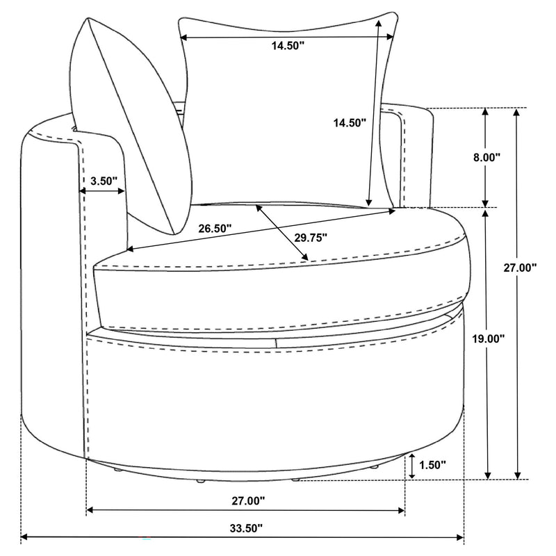 Quinn - Swivel Accent Chair