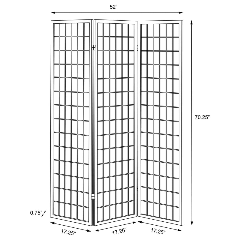 Porch & Den - 3 Panel Room Divider