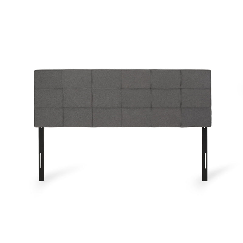 King / California King Sized Headboard - Charcoal Gray