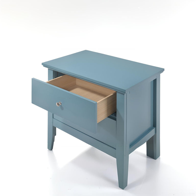 English Dovetailed Drawers Nightstand