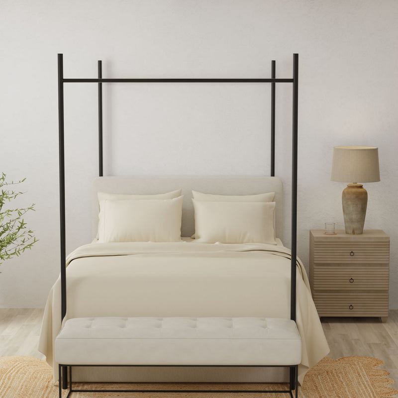 Brushed Microfiber Hypoallergenic Split Sheet Set