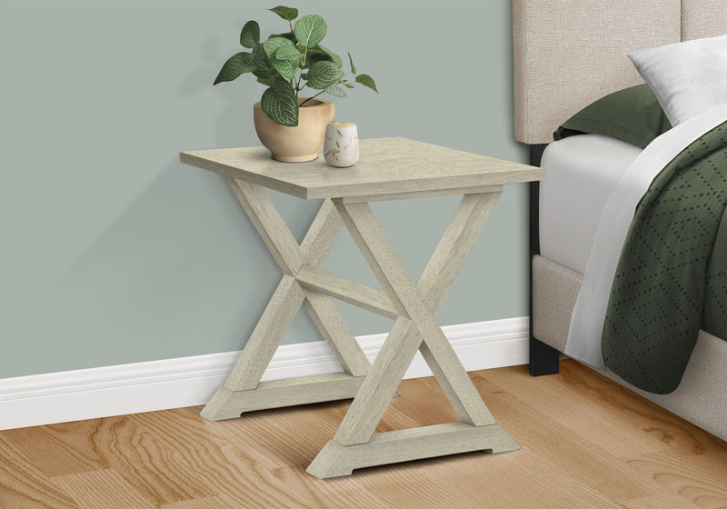 Compact Accent End Table, Square, Transitional