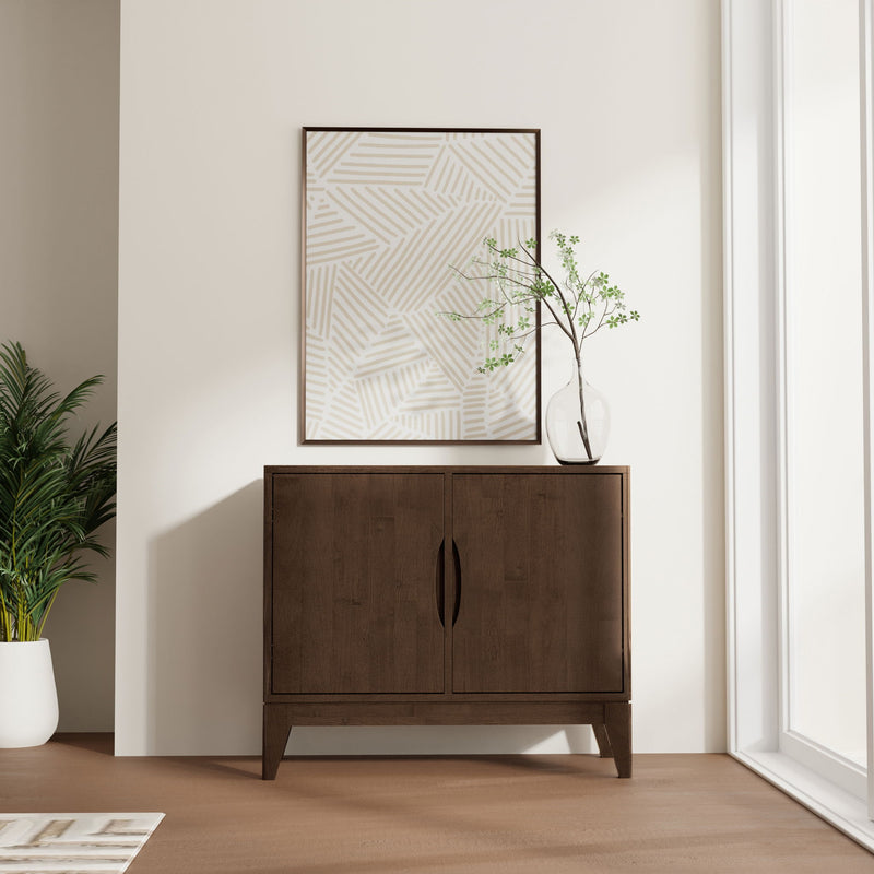 Harper - 2 Door Sideboard Buffet - Walnut Brown