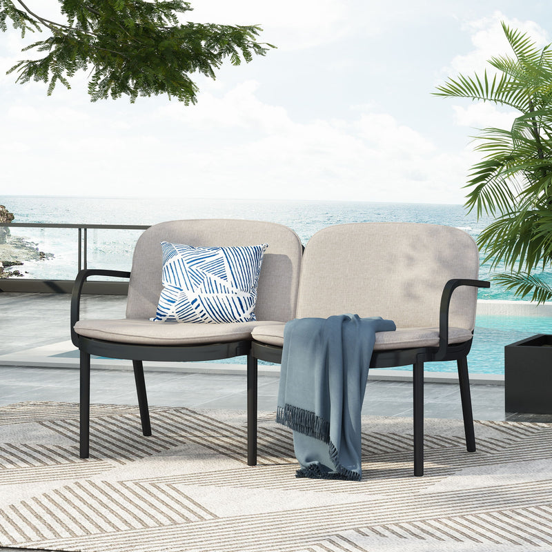Luna - Outdoor Patio Loveseat