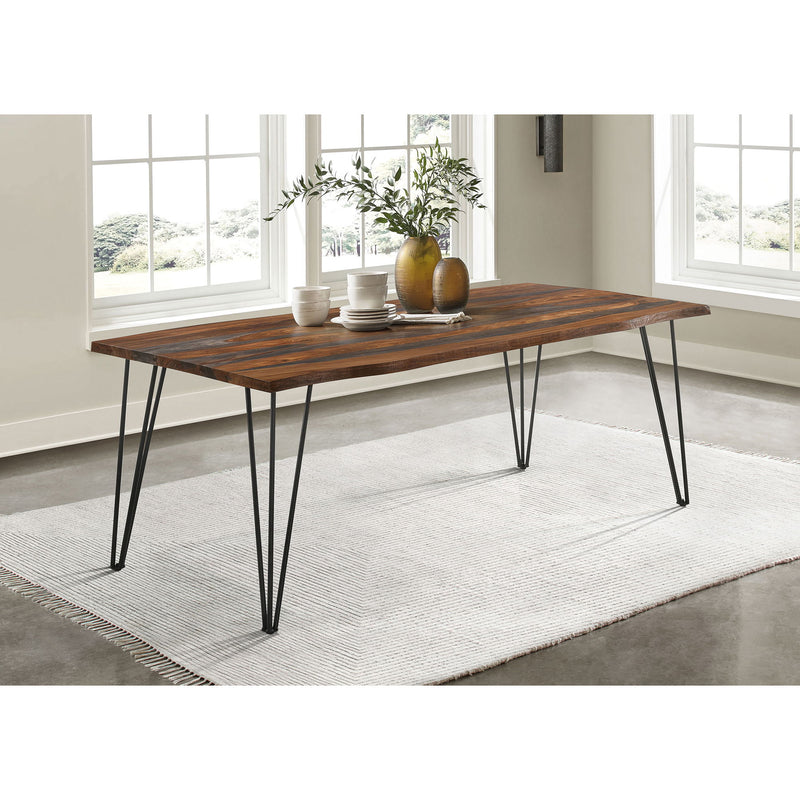 Neve - Sheesham Live Edge Dining Table - Gray