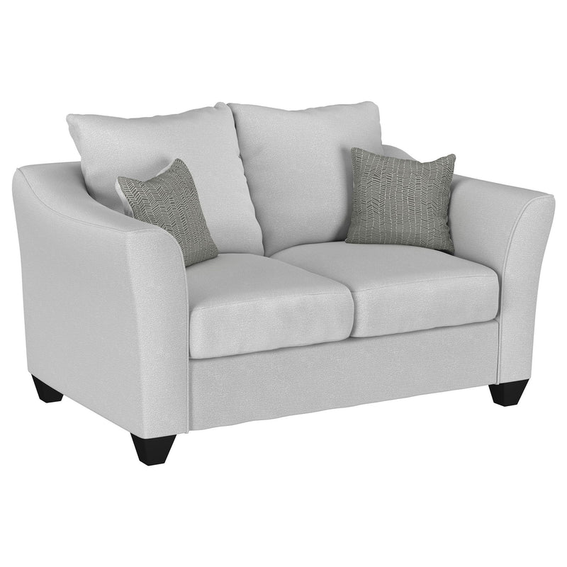 Alcazar - Arm Loveseat 2 Seater - Sand