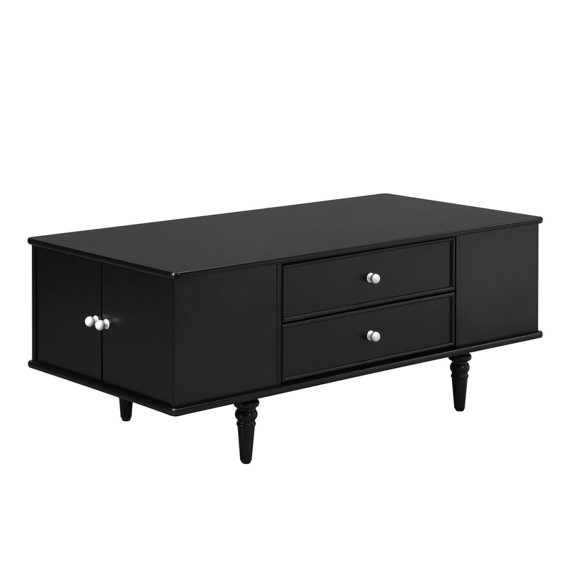 Modern Rectangle Coffee Table With Four Drawers