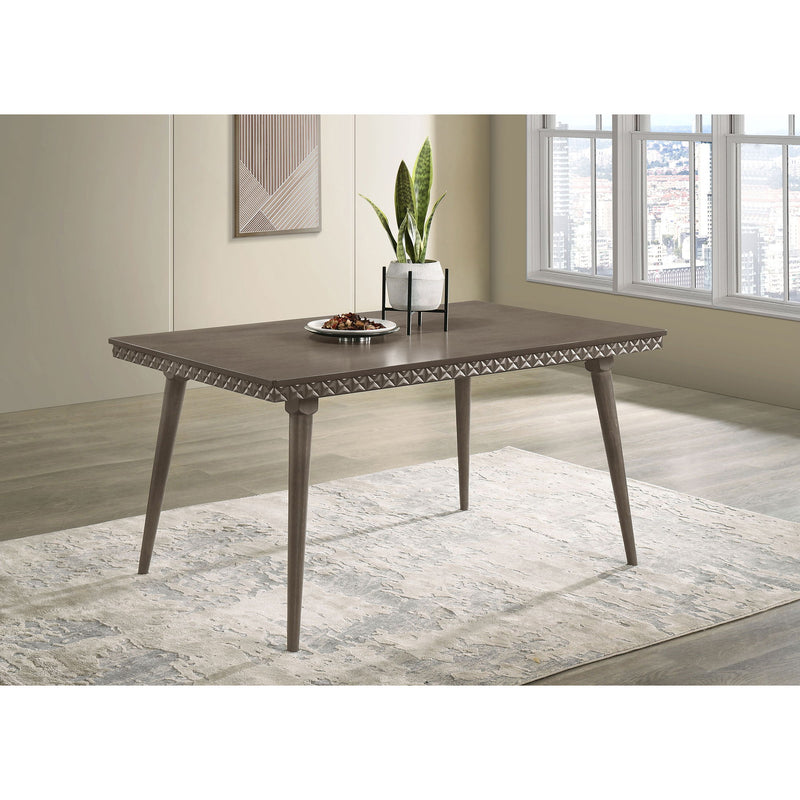 Perkins - Rectangular Dining Table - Dark Brown