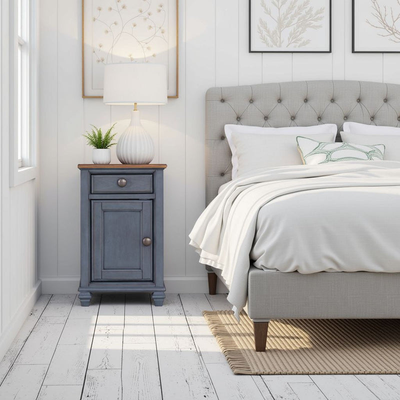 Americana - Chairside Table - Blue