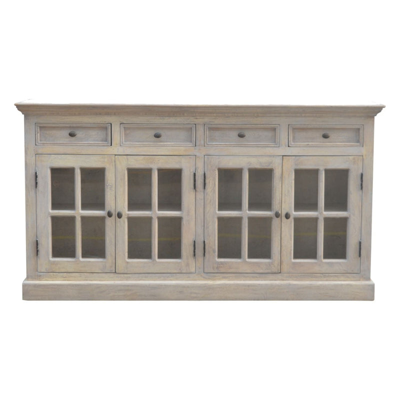 Glazed Sideboard - Gray