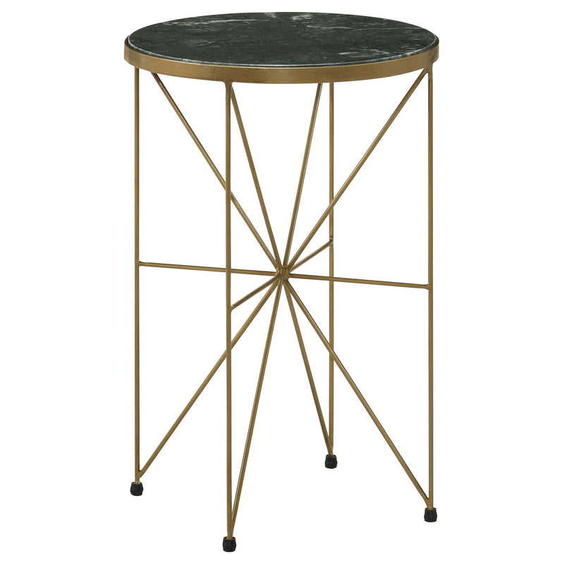 Sidney - Round Side Table - Green