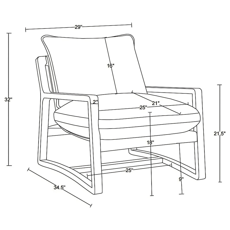 O'Brien - Upholstered Accent Chair - Sand