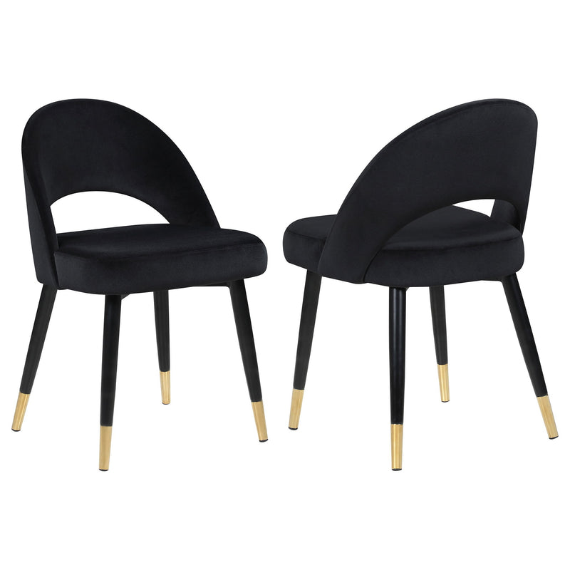 Arched Back Dining Chairs (Set of 2)