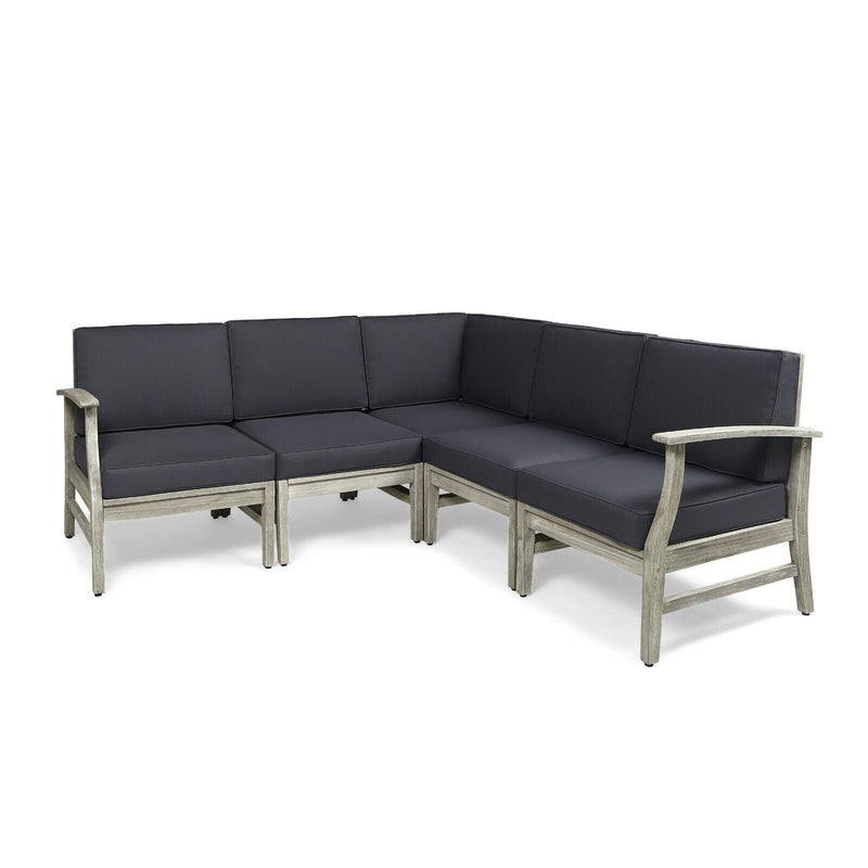 Perla - 5 Pieces Sofa Set