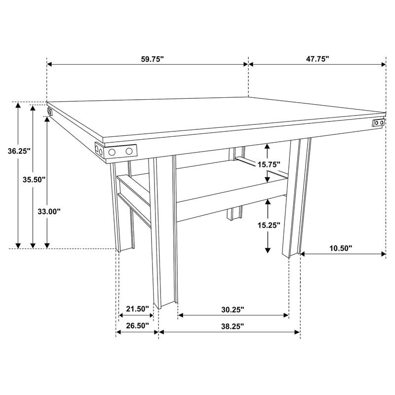 Walden - Counter Height Dining Set