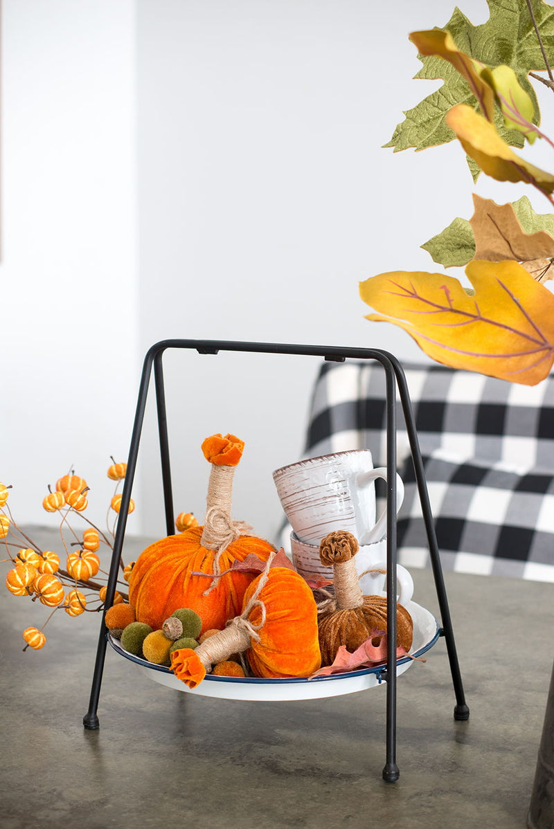 Pumpkin Ornament For Holiday Harvest Festival Fall Festival & Thanksgiving (Set of 6)