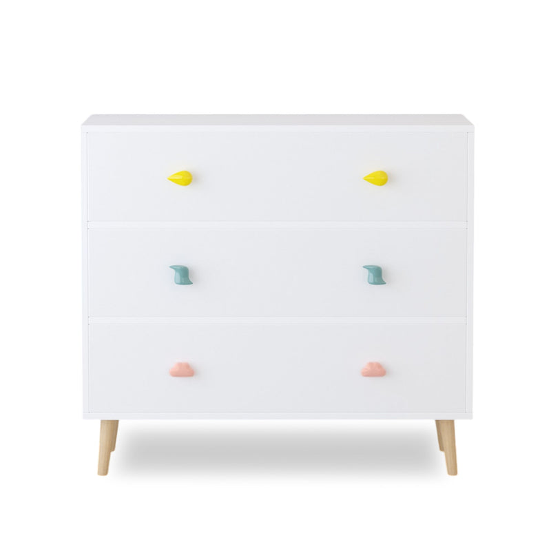 3 Drawer Dresser, Storage Cabinet With Anti Tip Safety