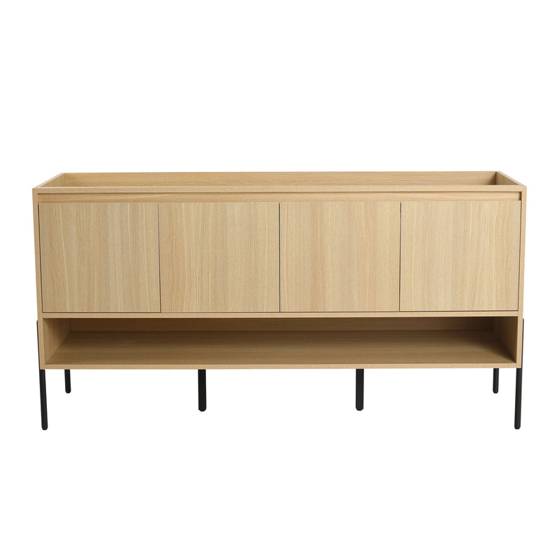 Freestanding Bathroom Vanity & Soft Close Cabinet Doors