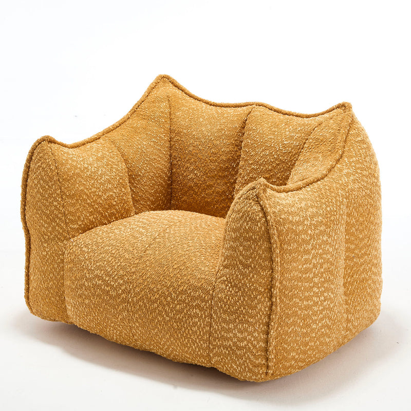 Comfortable Chenille Sofa Chairs With Highly Resilient Foam For Living Rooms And Bedrooms