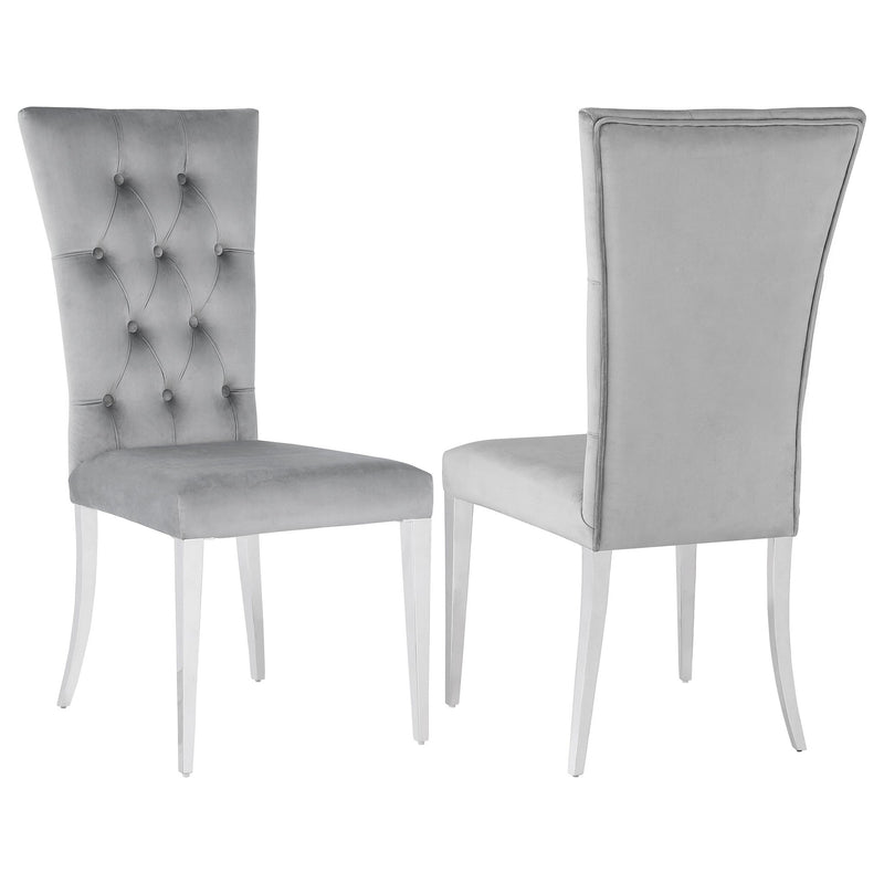 Allessandra - Tufted Back Side Chair (Set of 2)