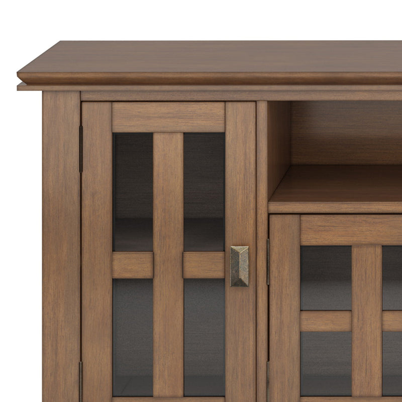 Artisan - TV Media Stand - Rustic Natural Aged Brown