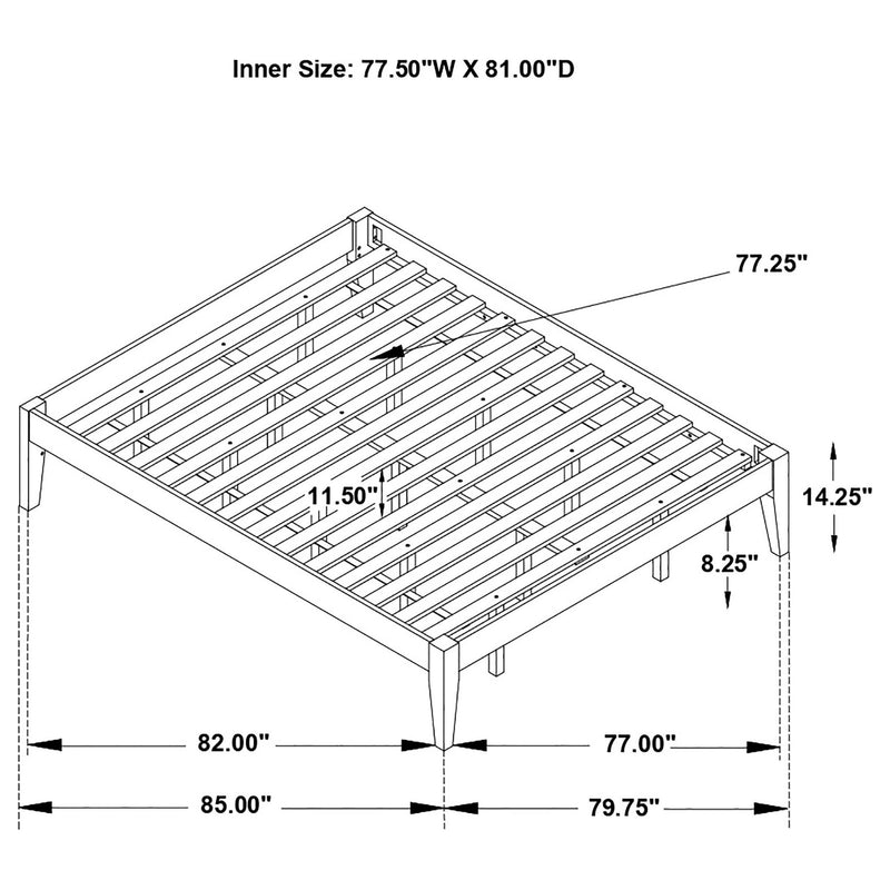 Hounslow - Platform Bed
