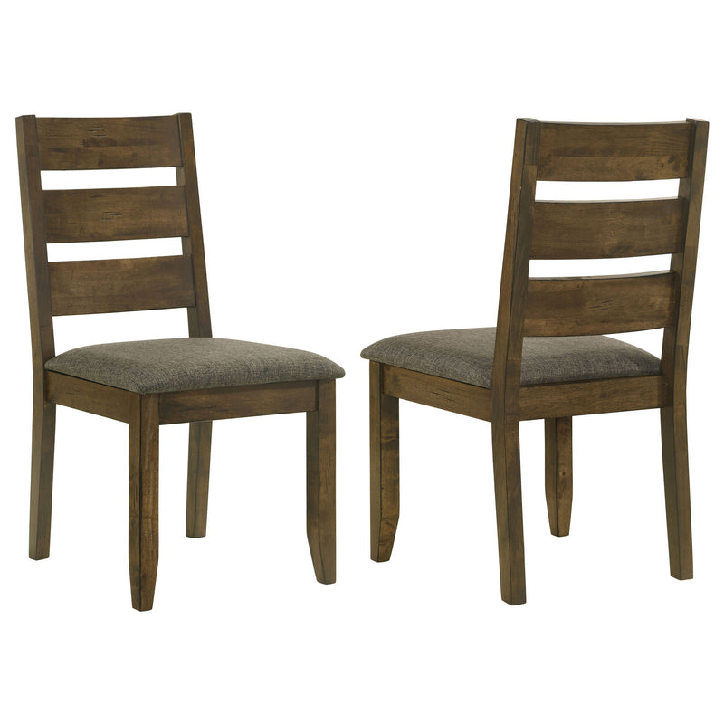 Ladderback Dining Chair (Set of 2) - Brown