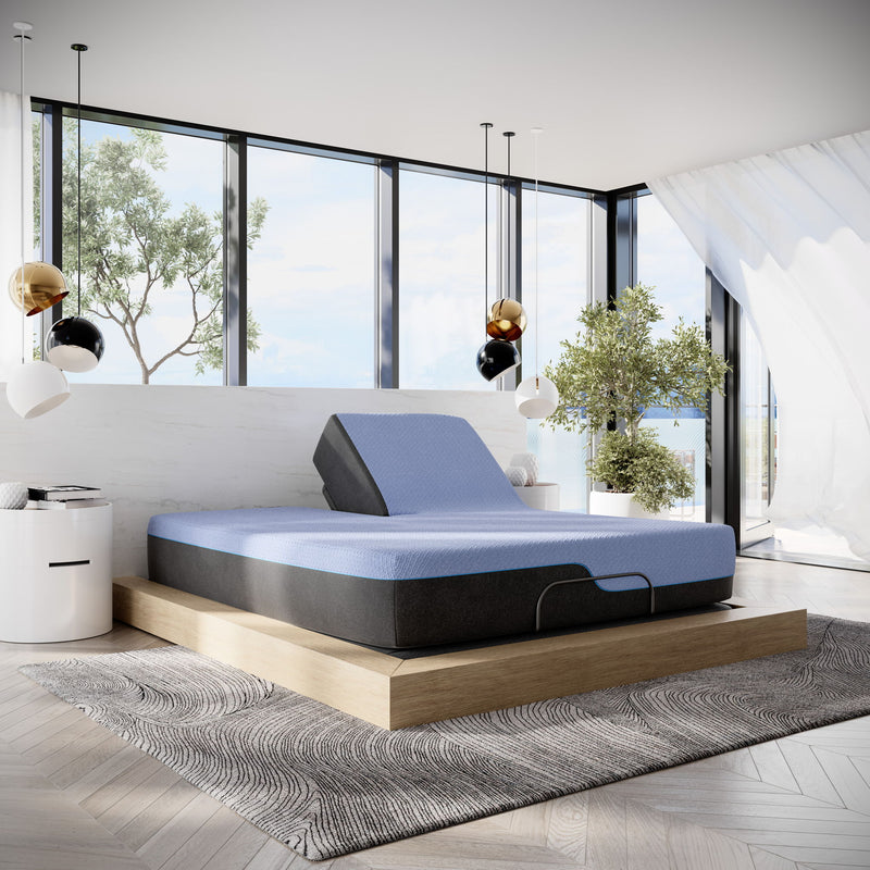 Refresh - 12" Flex Head Hybrid Cooling Fast Responding Latex Foam And Coil Mattress