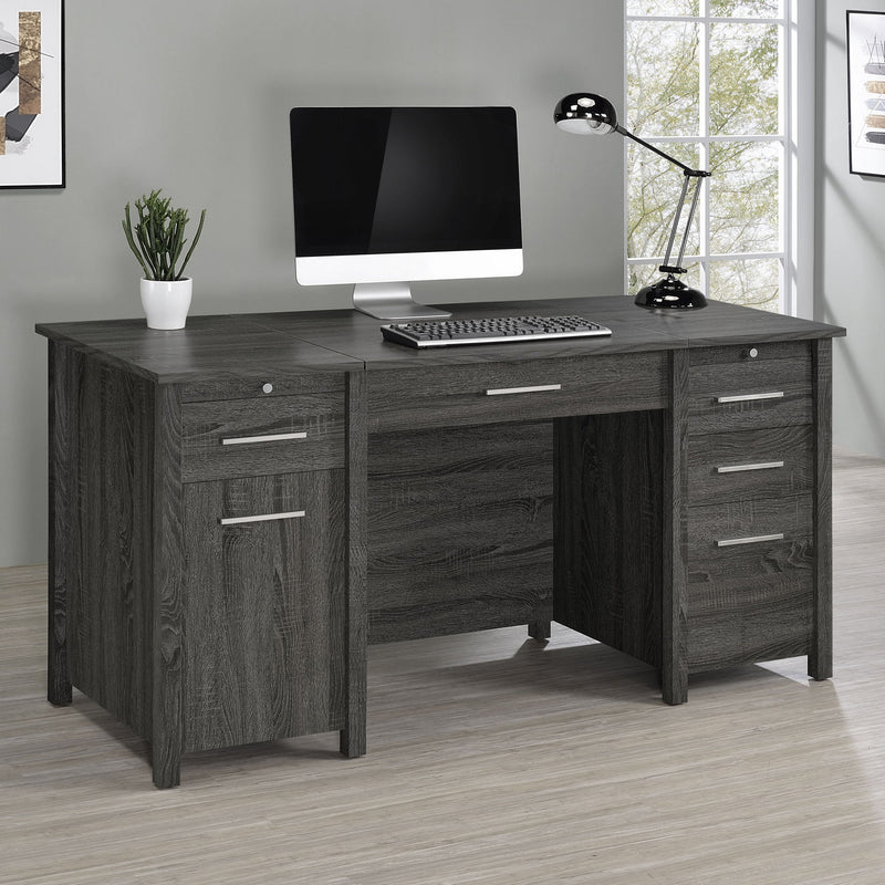 Rayna - 4 Drawer Office Desk With Lift-Top