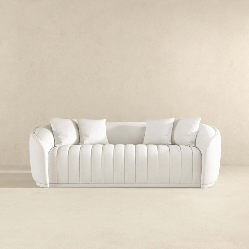Markus - Tight Back Couch - White