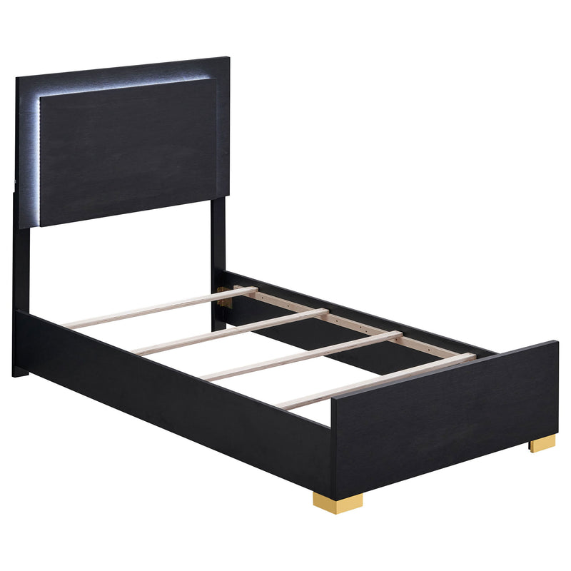 Jeremiah - LED Panel Bed With Touch Controlled Lighting